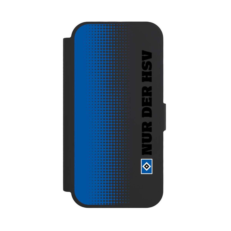 iPhone 17 NIVOflip Nur der HSV - Trame losange bleue - sans fond