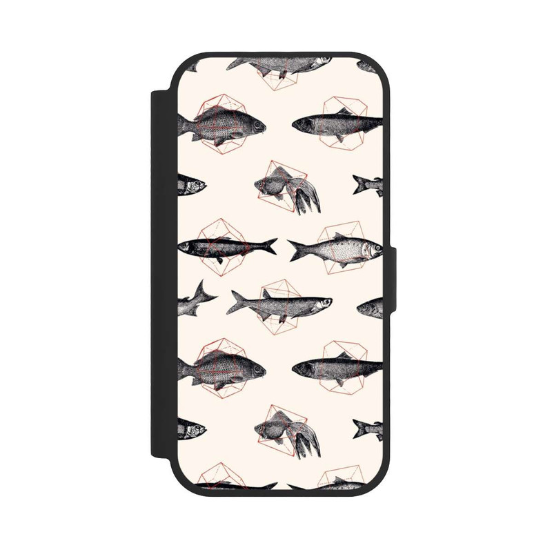 iPhone 17 NIVOflip Fische in Geometrie