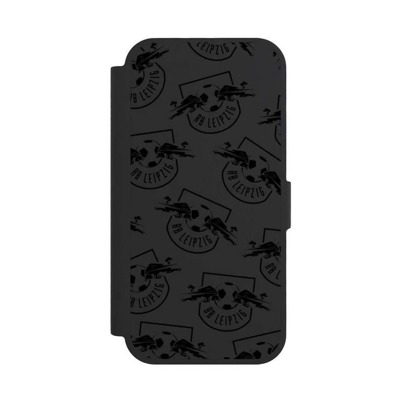 iPhone 17 NIVOflip Logos RB Leipzig black - transparent