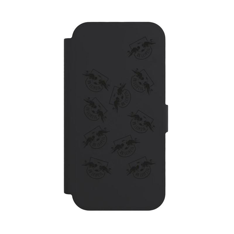 iPhone 17 NIVOflip Logos RB Leipzig black - transparent
