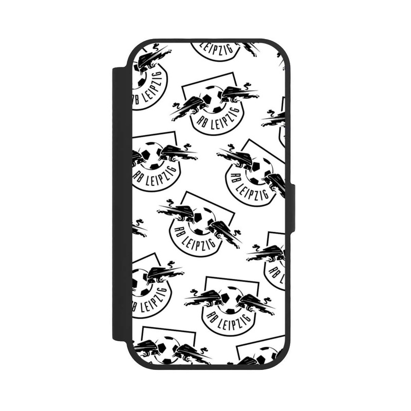 iPhone 17 NIVOflip Logos RB Leipzig black on white