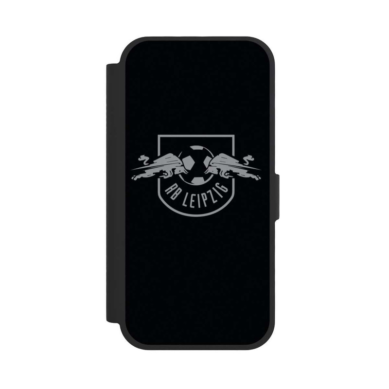 iPhone 17 NIVOflip Grey RB Leipzig logo black background