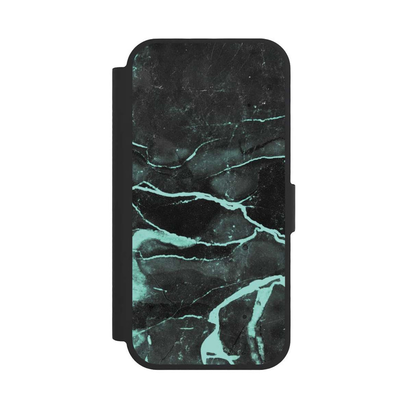 iPhone 17 NIVOflip Marbre gris et bleu