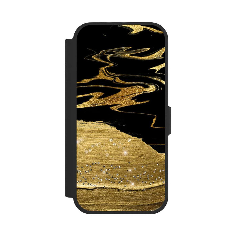 iPhone 17 NIVOflip Marmoradern im Goldlook