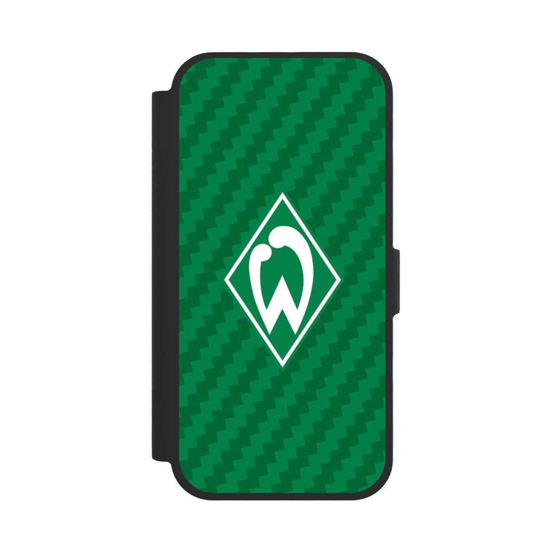 iPhone 17 NIVOflip Carbonlook - Werder Bremen