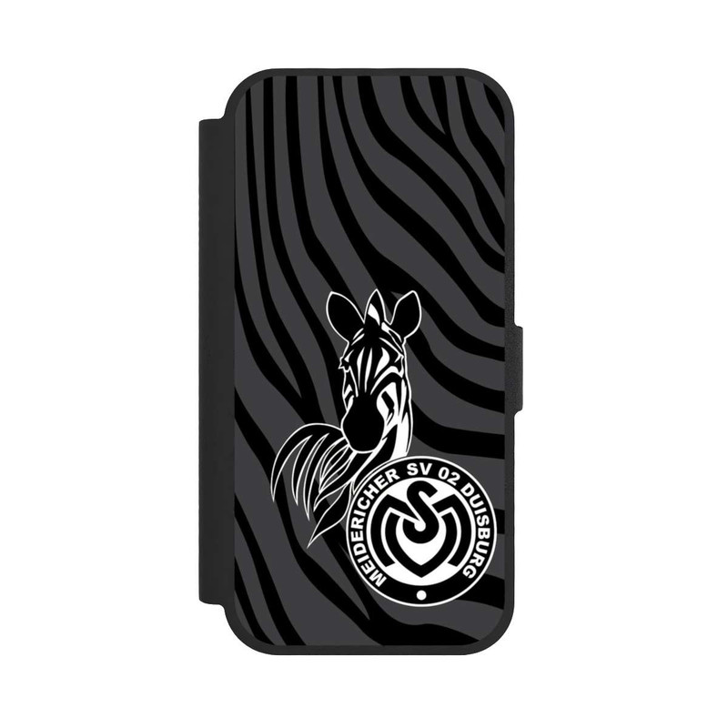 iPhone 17 NIVOflip Zebra Dunkel - MSV