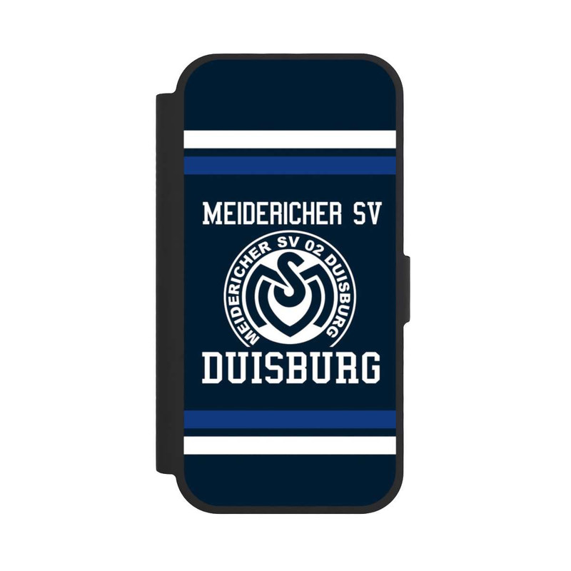 iPhone 17 NIVOflip MSV Streifen Blau