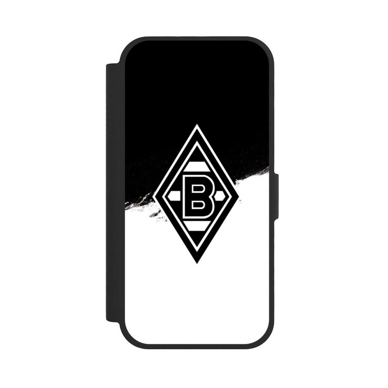iPhone 17 NIVOflip Borussia Scratch Schwarz-Weiss
