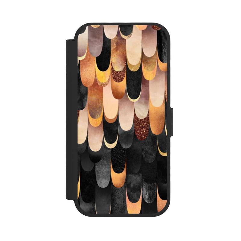 iPhone 17 NIVOflip Gefiedertes Kupfer und Schwarz