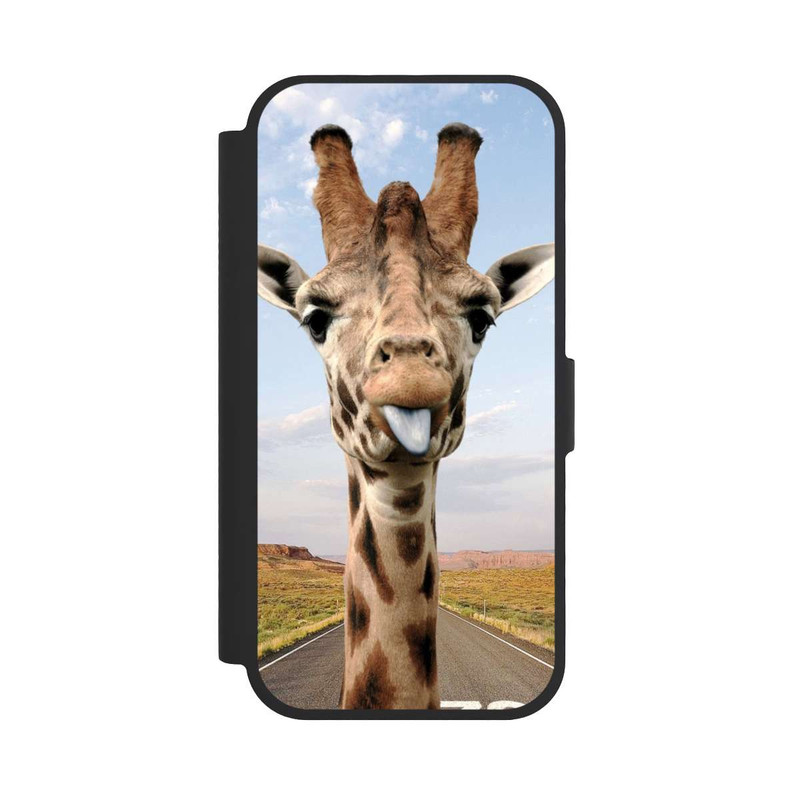 iPhone 17 NIVOflip Giraffe auf der Straße