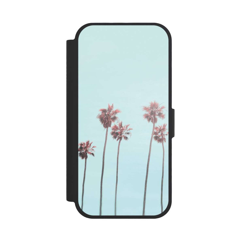 iPhone 17 NIVOflip Hellrosa Strandpalme Paradies