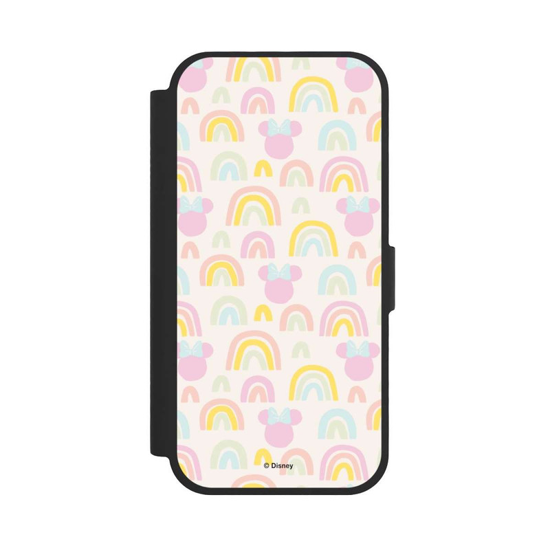 iPhone 17 NIVOflip Minnie Regenbogen Muster