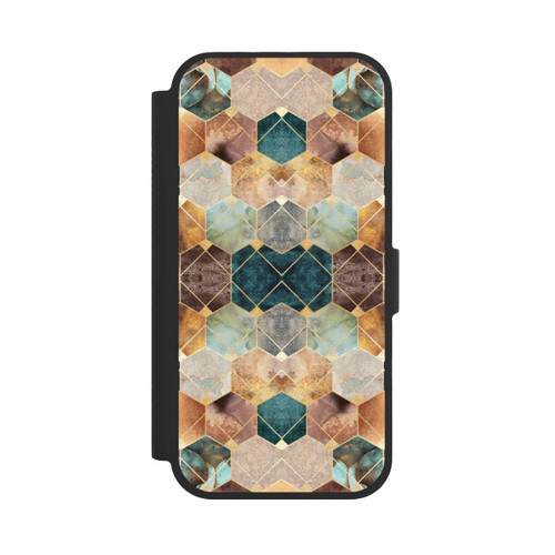  NIVOflip Naturfarbene Sechsecke und Diamanten