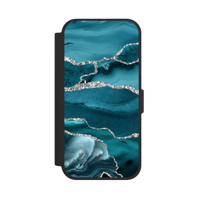 iPhone 17 NIVOflip Gletscher Eis Marmor