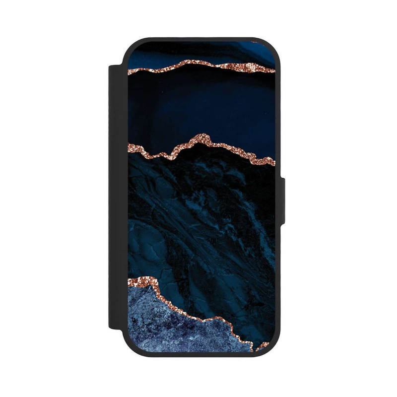 iPhone 17 NIVOflip Night Blue Marble Landscape