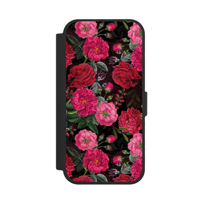 iPhone 17 NIVOflip Fleurs Roses et Rouges