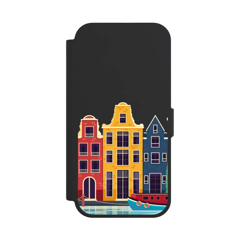 iPhone 17 NIVOflip Amsterdam Grachtenhäuser