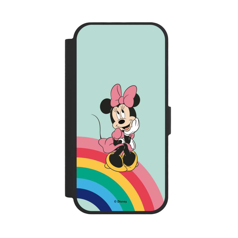 iPhone 17 NIVOflip Minnie Regenbogen Portrait
