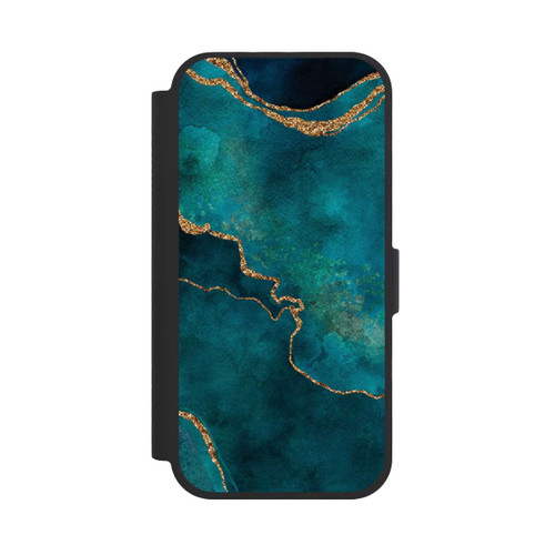  NIVOflip Edelstein glänzend aquamarin