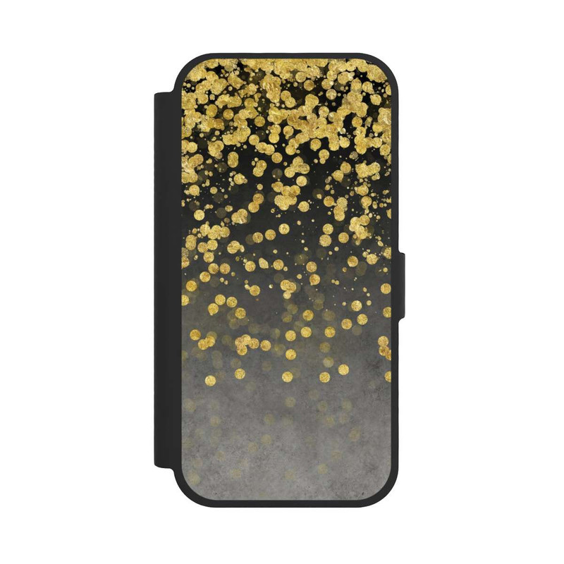 iPhone 17 NIVOflip glänzender Goldregen