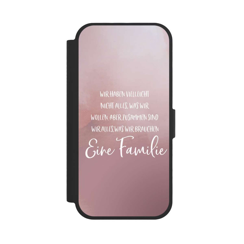 iPhone 17 NIVOflip Eine Familie Altrosa