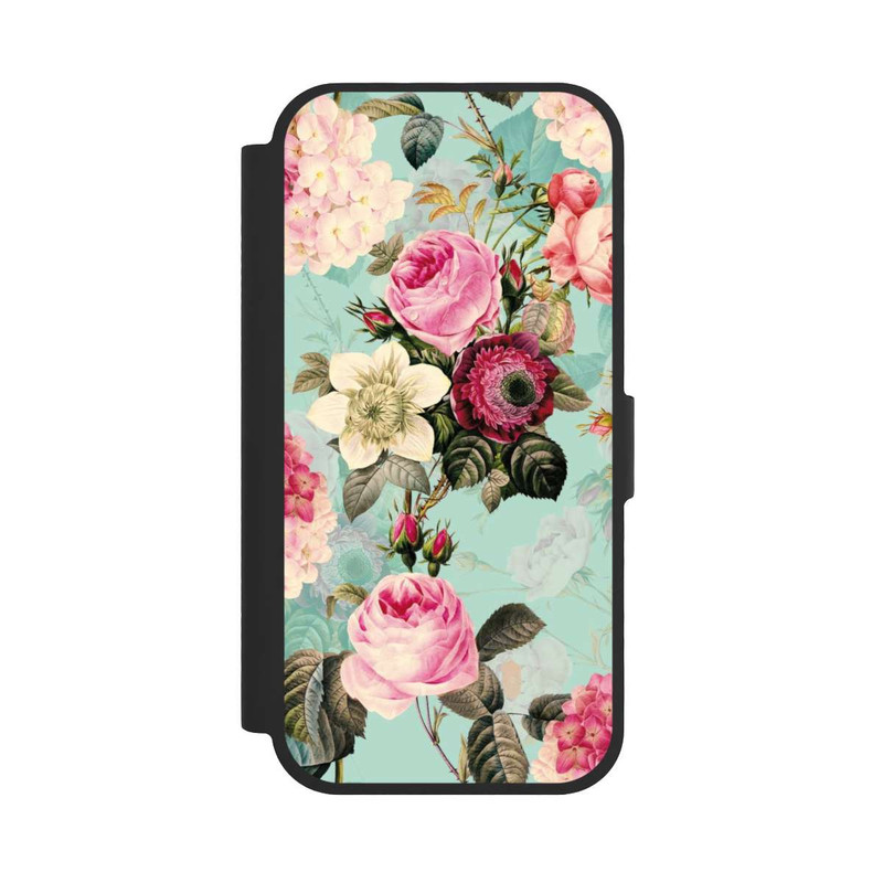 iPhone 17 NIVOflip Turquoise Wallpaper Roses