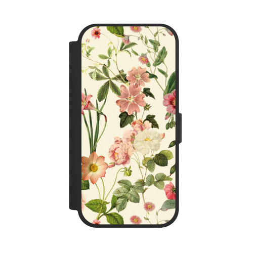 Apple iPhone 17 NIVOflip Fleurs sauvages sur jaune clair