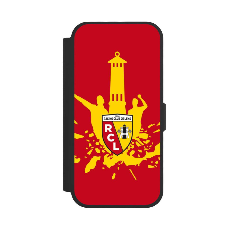 iPhone 17 NIVOflip RCL Tower Gelb auf Rot