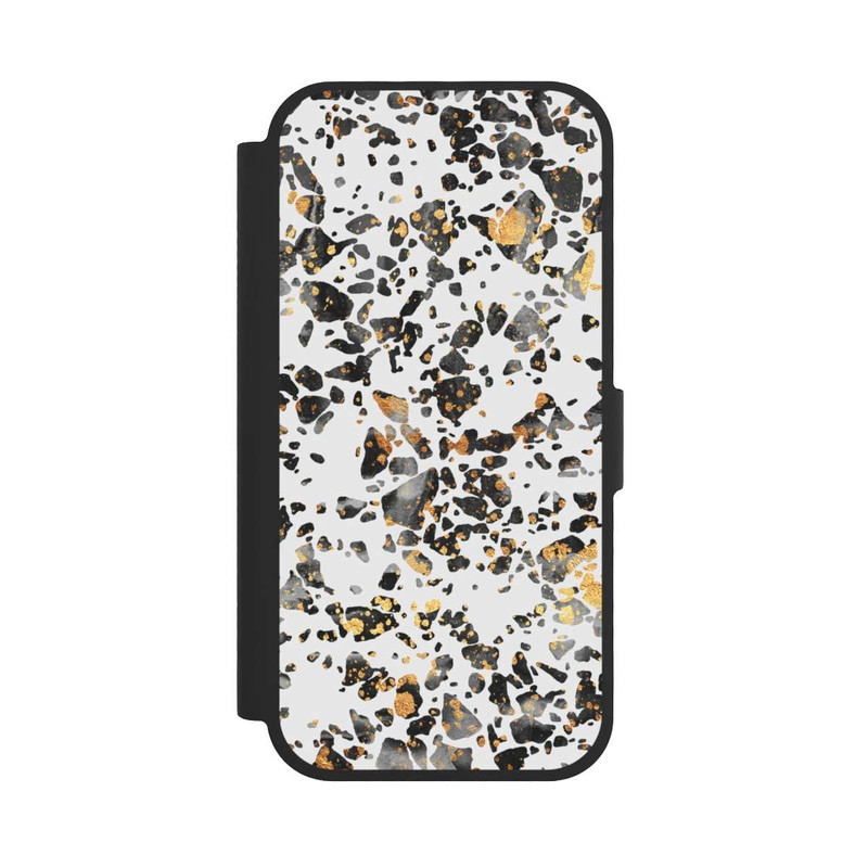 iPhone 17 NIVOflip Gold Speckled Terrazzo