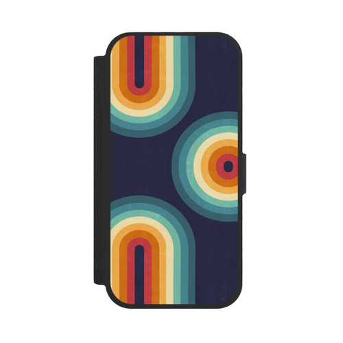 Apple iPhone 17 NIVOflip Double Rainbow on Blue