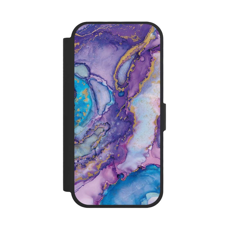 iPhone 17 NIVOflip Strudel lila und blau