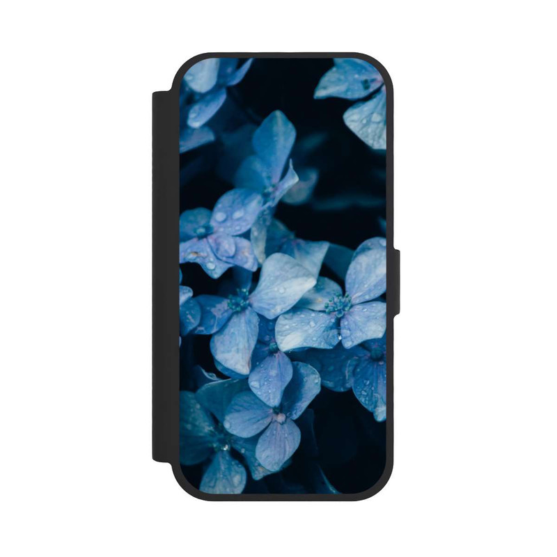 iPhone 17 NIVOflip Fleurs bleues 2