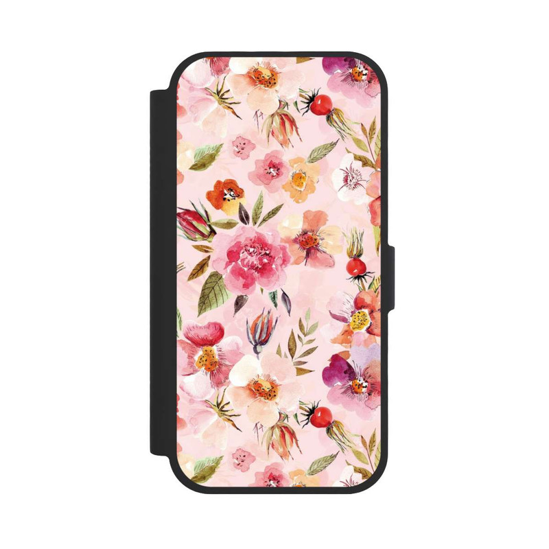 iPhone 17 NIVOflip Hagebuttentapete Rosa Frühling