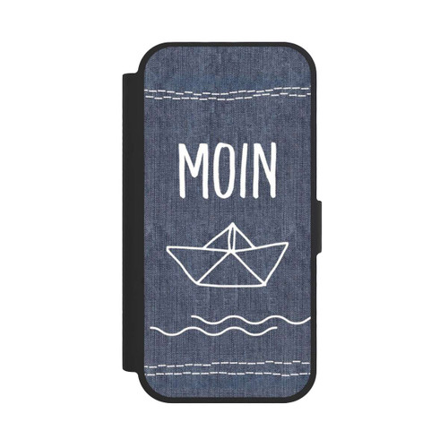 Apple iPhone 17 NIVOflip Moin Schiff Denim