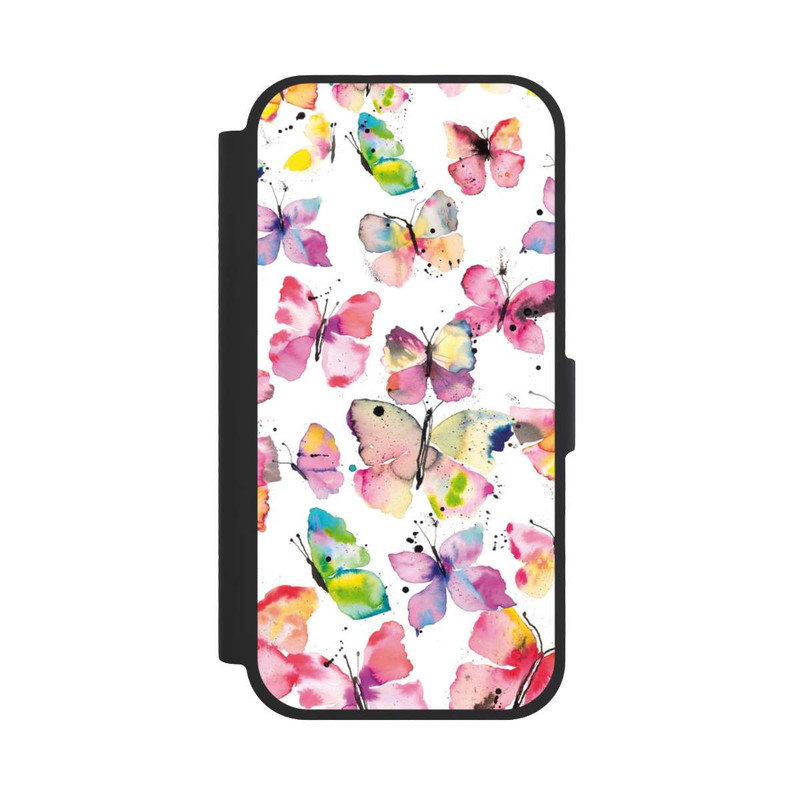 iPhone 17 NIVOflip Aquarell Frühlingsschmetterlinge