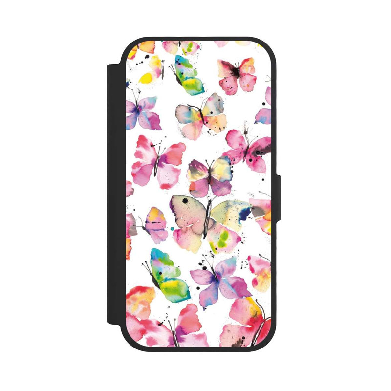 iPhone 17 NIVOflip Papillons de printemps aquarelle