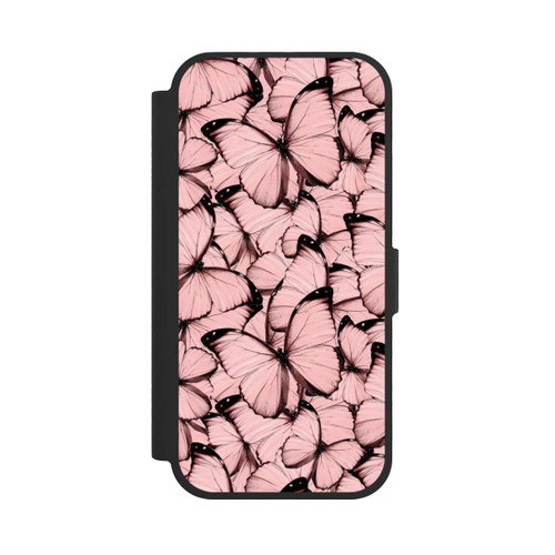 Apple iPhone 17 NIVOflip Rosa Schmetterling-Muster