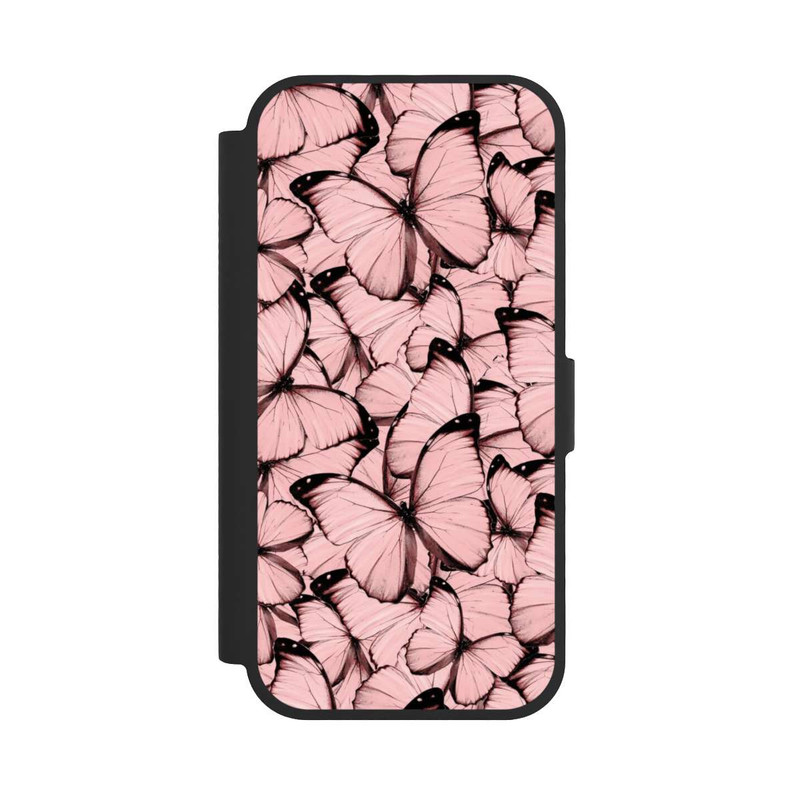 iPhone 17 NIVOflip Rosa Schmetterling-Muster