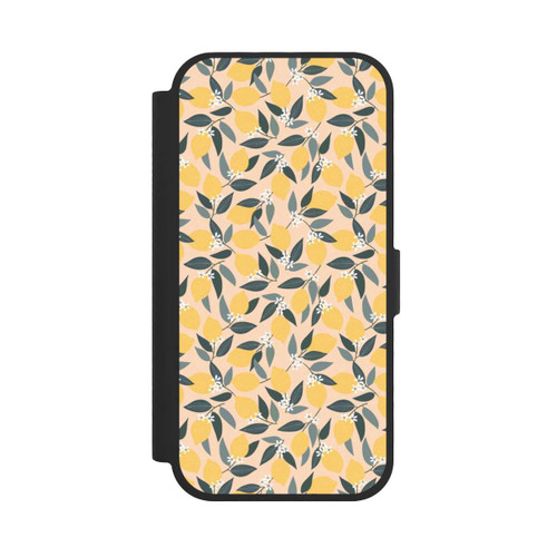 Apple iPhone 17 NIVOflip Rosa Zitronen-Muster