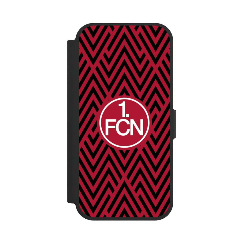 iPhone 17 NIVOflip FCN Logo Weiß in Texture