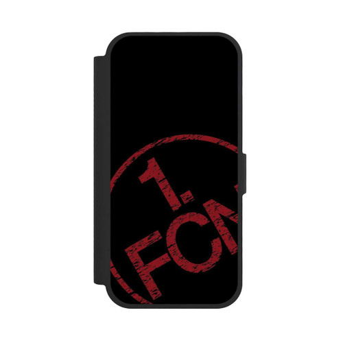  NIVOflip FCN Logo Rot Texture in Hintergrund Schwarz