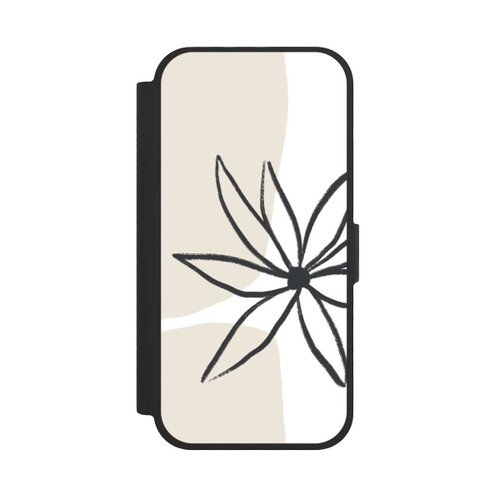 Apple iPhone 17 NIVOflip Blume und Creme