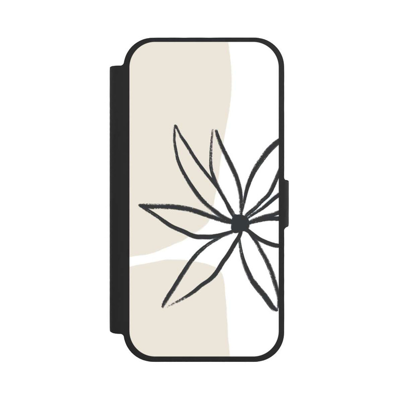 iPhone 17 NIVOflip Blume und Creme