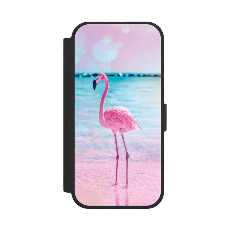 iPhone 17 NIVOflip Fantaisie Flamant Rose