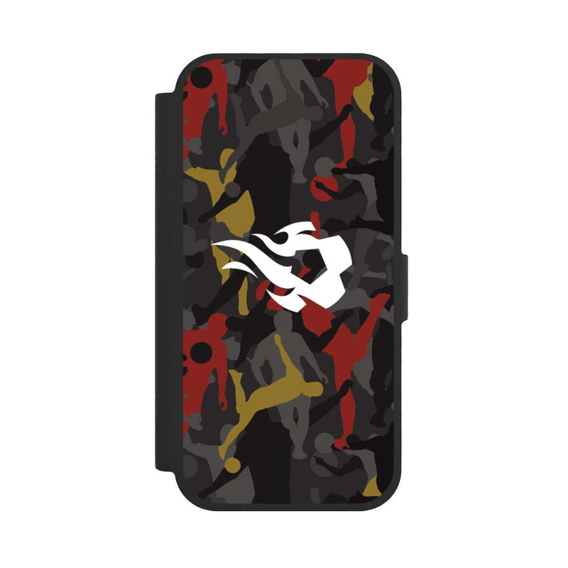 iPhone 17 NIVOflip Camouflage des flammes rouges belges