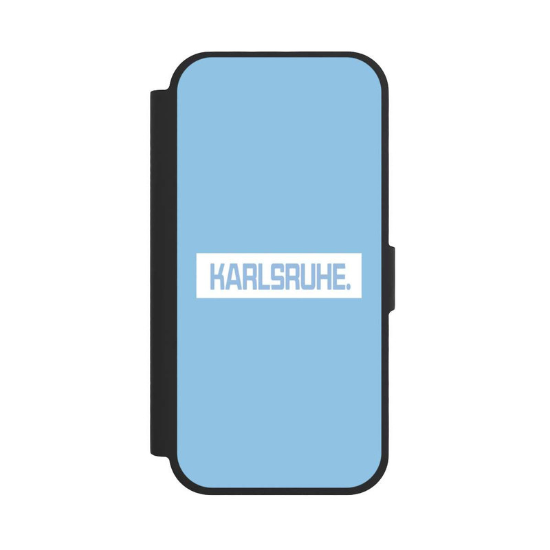 iPhone 17 NIVOflip KSC - Blauer Hintergrund