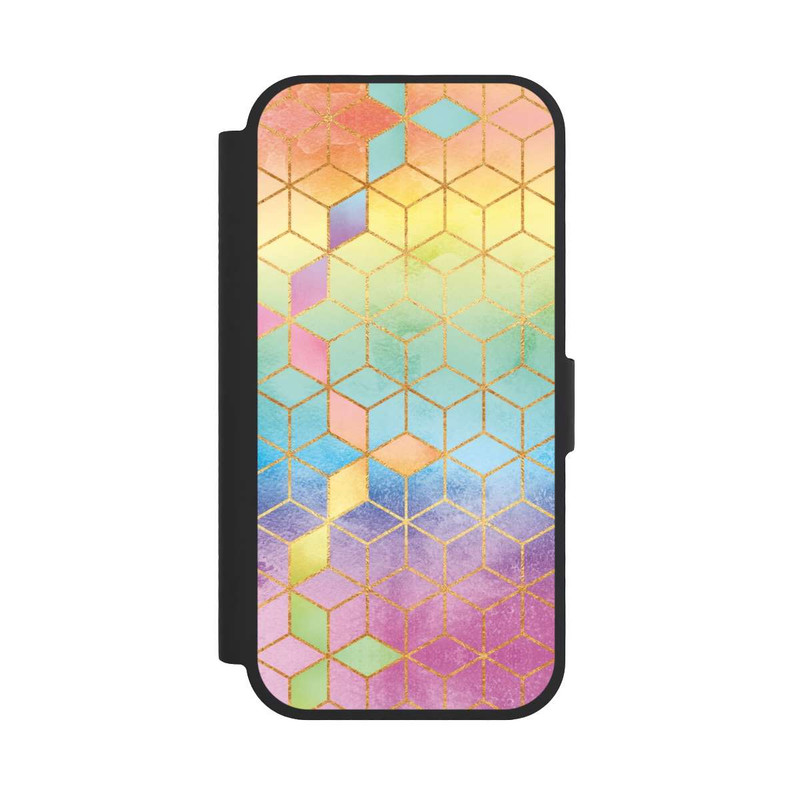 iPhone 17 NIVOflip Regenbogenwürfel