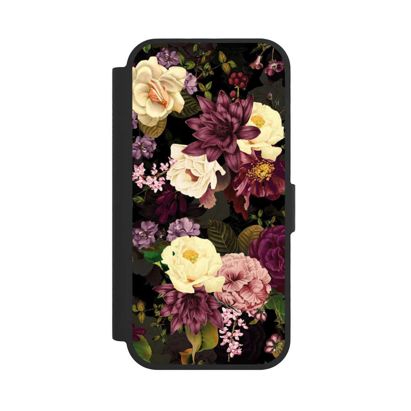 iPhone 17 NIVOflip Fleurs Sombres & Abeilles