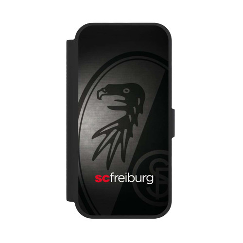  NIVOflip Dot Metall Hintergrund mit dem Schriftzug SC Freiburg