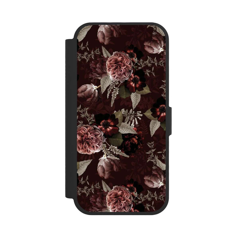 iPhone 17 NIVOflip Winterrosen und Tulpen